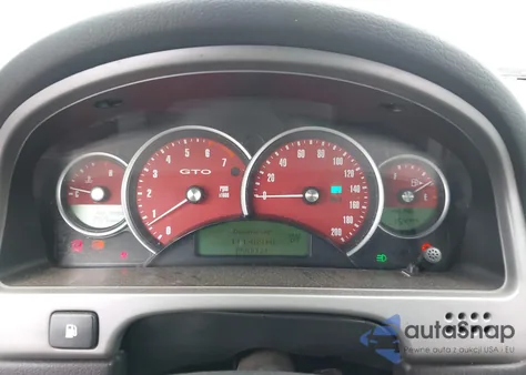 2004 Pontiac Gto z USA, uszkodzony, nr VIN 6G2VX12G64L212771